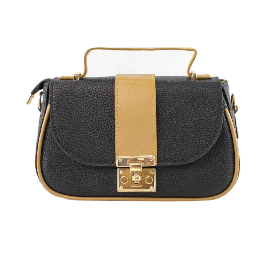 Sac à main en cuir Bauletto avec poignée unique et sangle longue