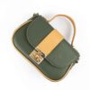 Sac à main en cuir Bauletto avec poignée unique et sangle longue