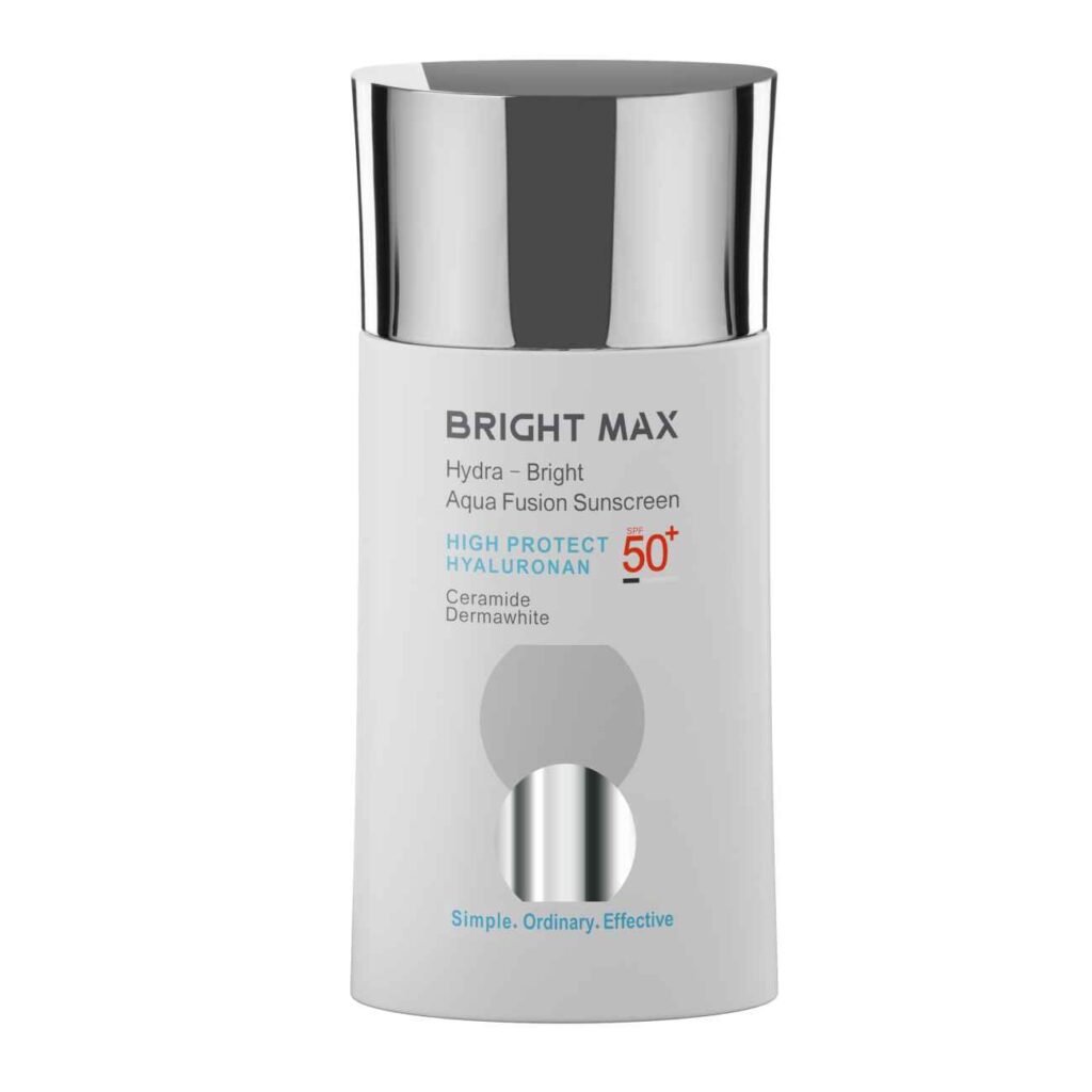 Brightmax Fluide Solaire Anti-Acné SPF50 : Protection Invisible pour Tous Types de Peaux 50 ml