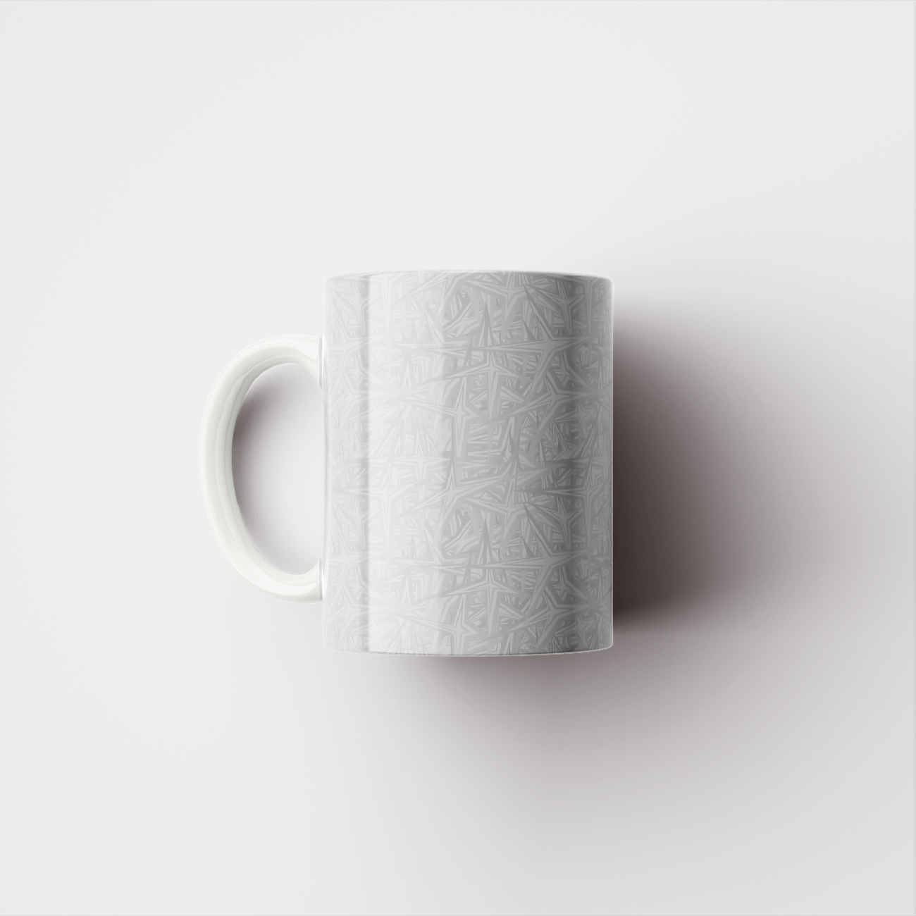 Keramik-Kaffeebecher mit geometrischem Design – Funktionelles Trinkgeschirr