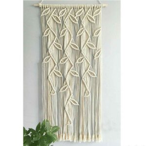 Tapisserie Murale Décorative en Macramé Artisanale