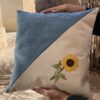 Housse de Coussin Brodée - Design Suzani Afsaneh