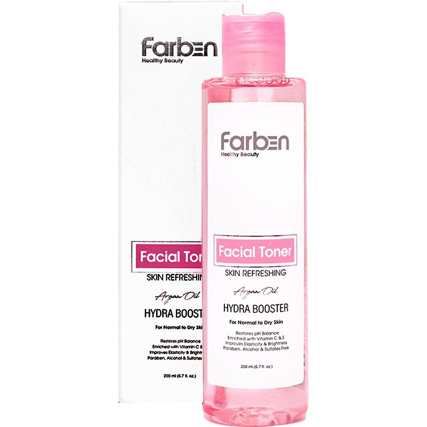 FARBEN Argan Oil Facial Toner 200 ml Refresh & Purify Your Skin