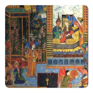Aimant de Réfrigérateur Inspiré par la Culture Iranienne – Design Exquis