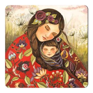 Aimant de Réfrigérateur avec Motif de Peinture Iranienne