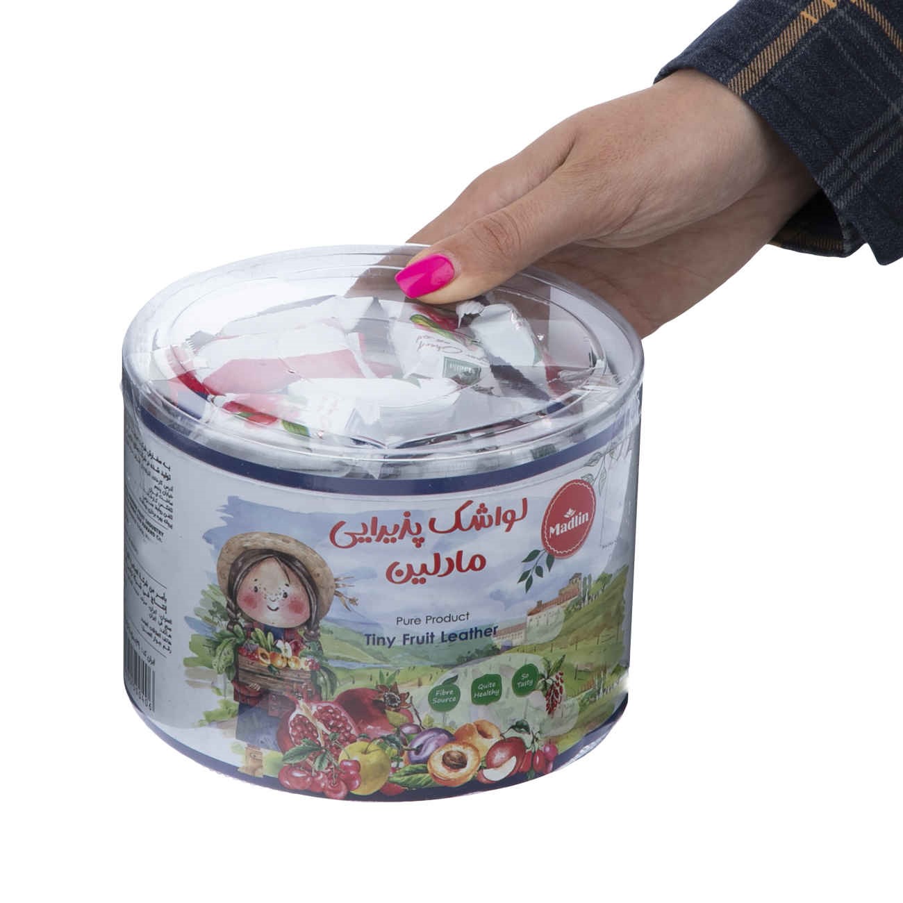 Barres de fruits Lavaschak en bouchées – Cuir de fruit par Madeleine, 500g