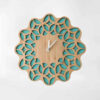 Horloge Murale en Bois Persan Artisanale