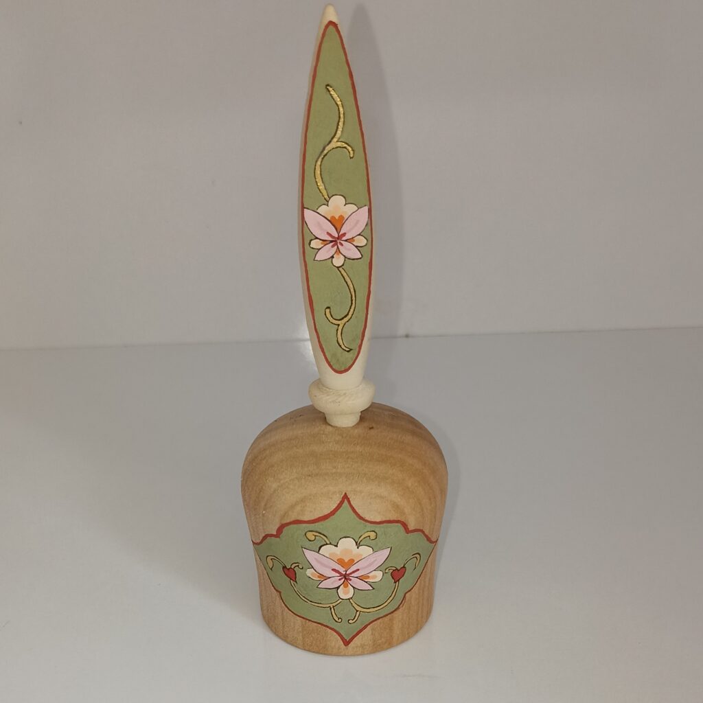 Surma Dani Persan en Bois Fait Main - Contenant Traditionnel pour Stocker le Kohl (x2)