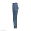 Jeans Bleus Taille Haute Jambe Droite pour Femme - Stylé et Confortable