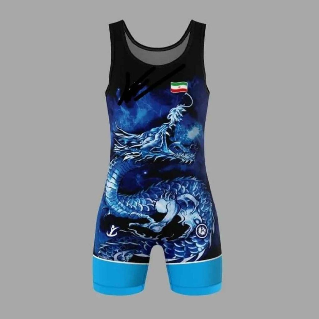 Singlet de Lutte Sans Manches Iranien Durable