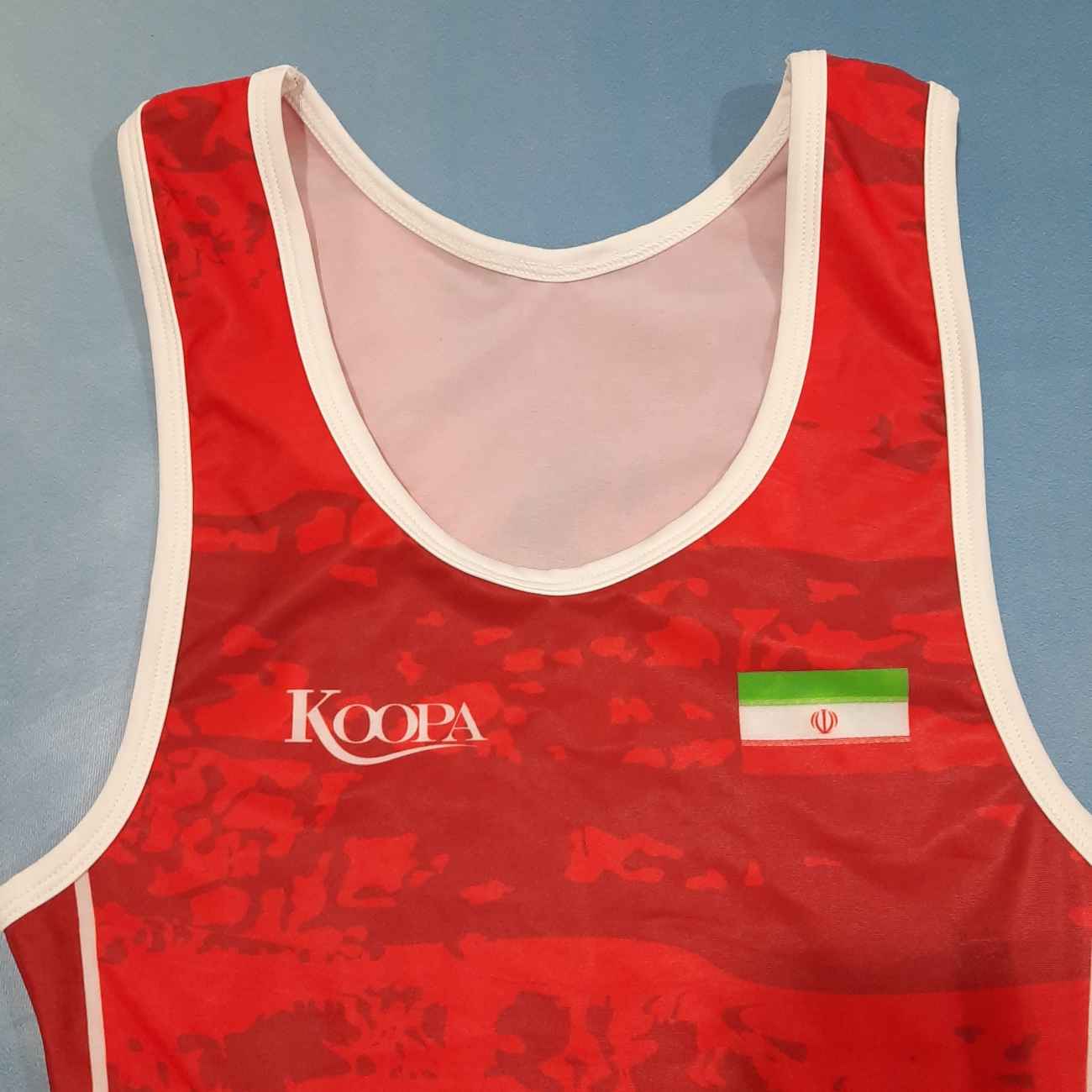 Singlet de Lutte Sans Manches Iranien Léger