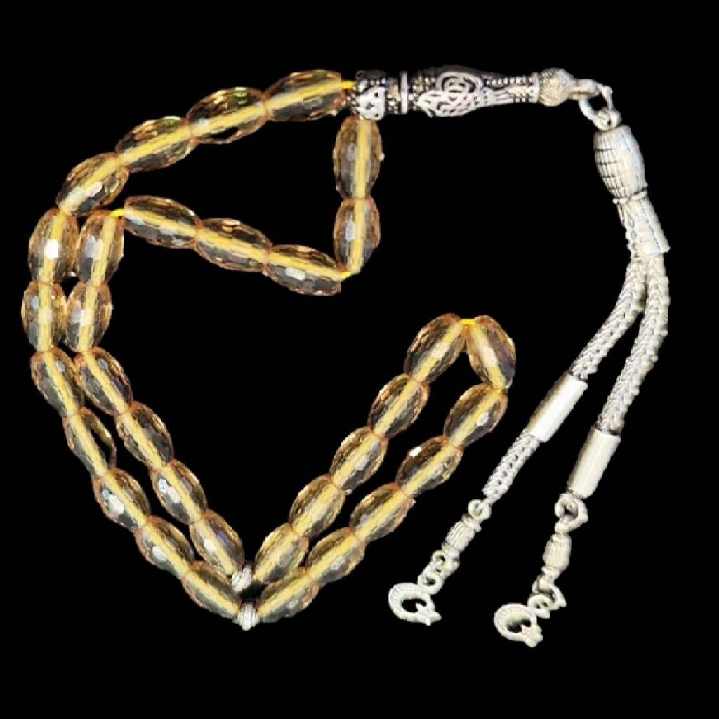 Chapelet islamique en alexandrite avec 33 perles