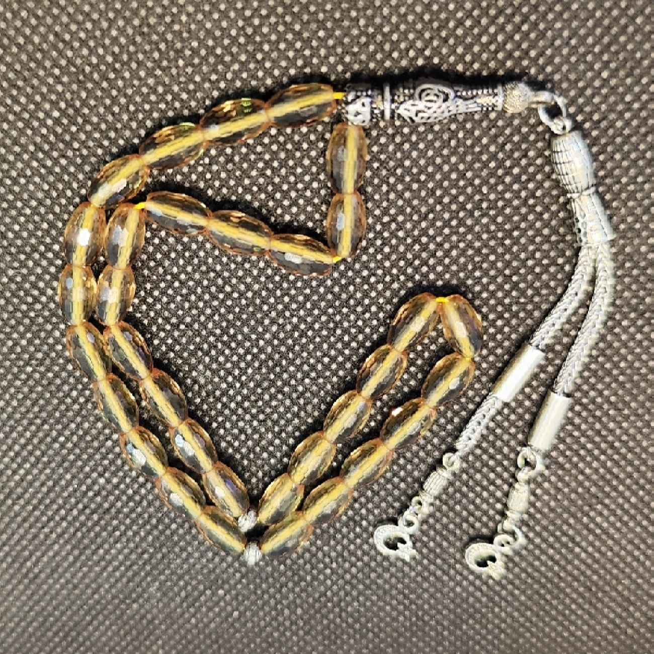 Chapelet islamique en alexandrite avec 33 perles