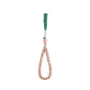Chapelet islamique de Karbala avec terre sacrée (Khak-e-Shifa) pour chiite Reza