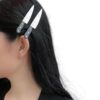 Set de Pinces à Cheveux en Forme de Couteau avec Éclat de 2