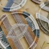 Tapisserie Murale en Macramé Artisanale avec Décor Bohème