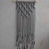Tapisserie Murale en Macramé Style Bohème pour Décor Moderne