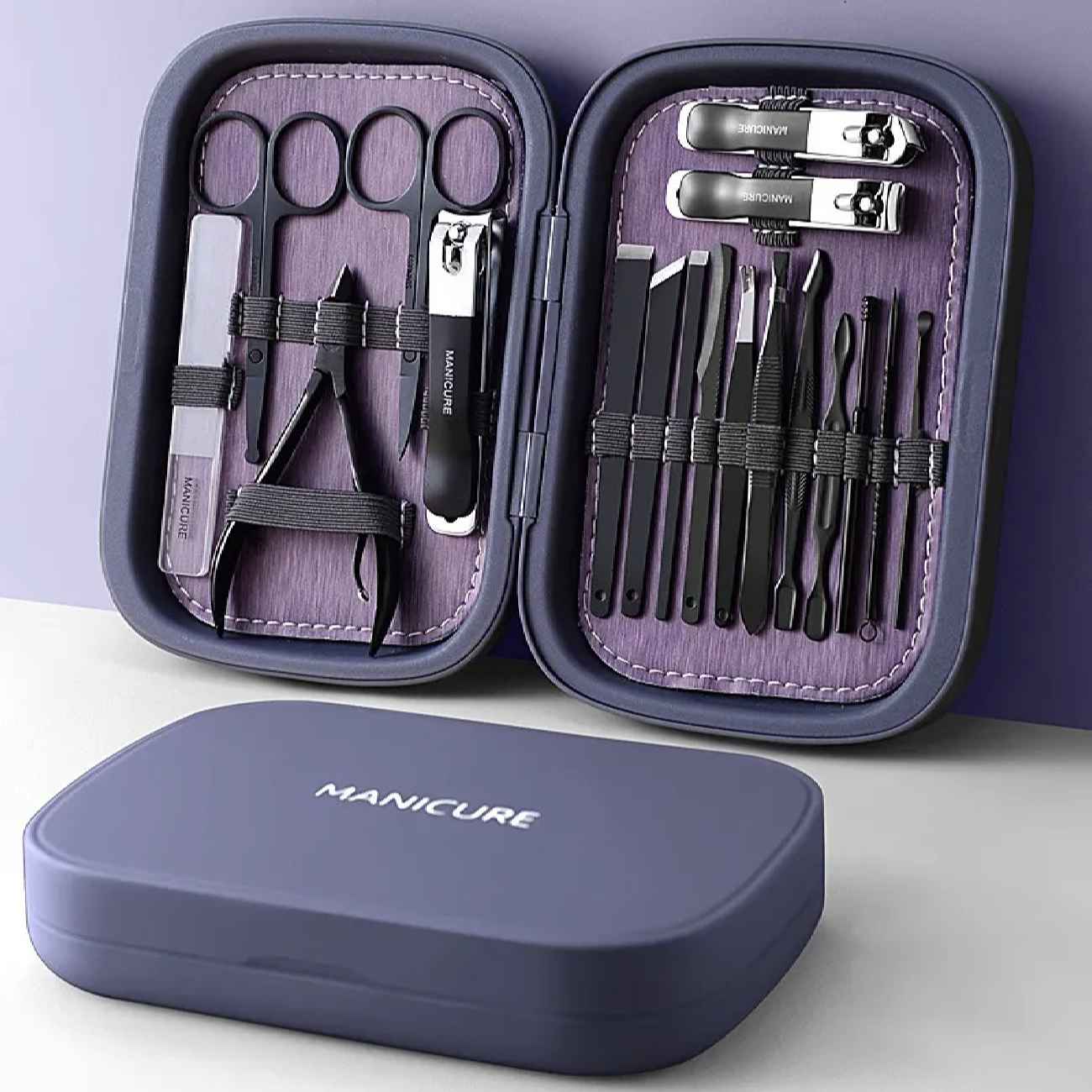 Set Manucure et Pédicure 18 Pièces