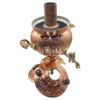Samovar en cuivre persan décoratif pour thé à charbon, 6 litres