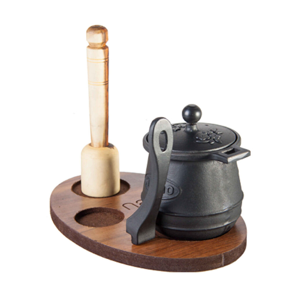 Pot en Dizi persan avec couvercle et pilon pour cuisiner l'Abgoosht