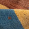 Tapis Gabbeh Persan en laine authentique tissé à la main dans le Fars, motifs animaliers