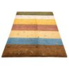 Tapis Gabbeh Persan en laine authentique tissé à la main dans le Fars, motifs animaliers