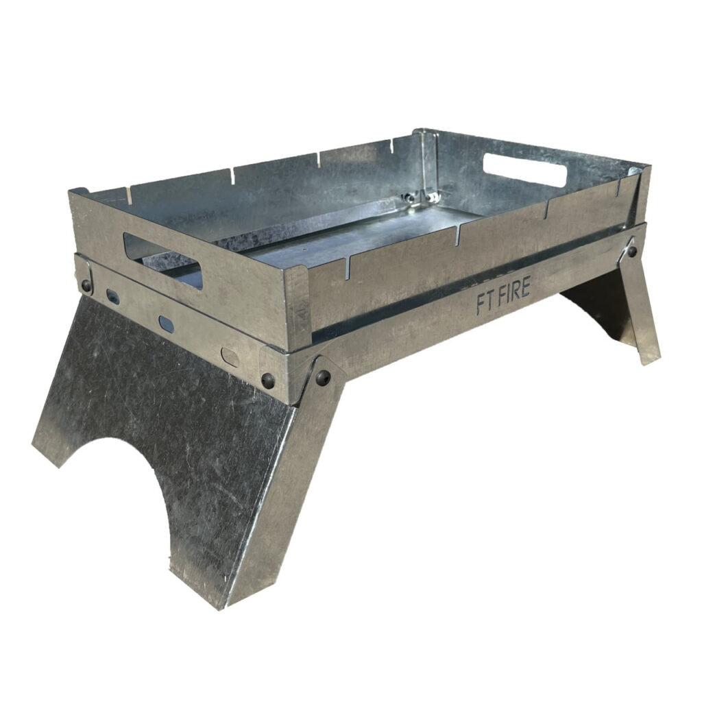 Gril à Charbon de Bois Pliant Barbecue de Table pour un Transport Pratique