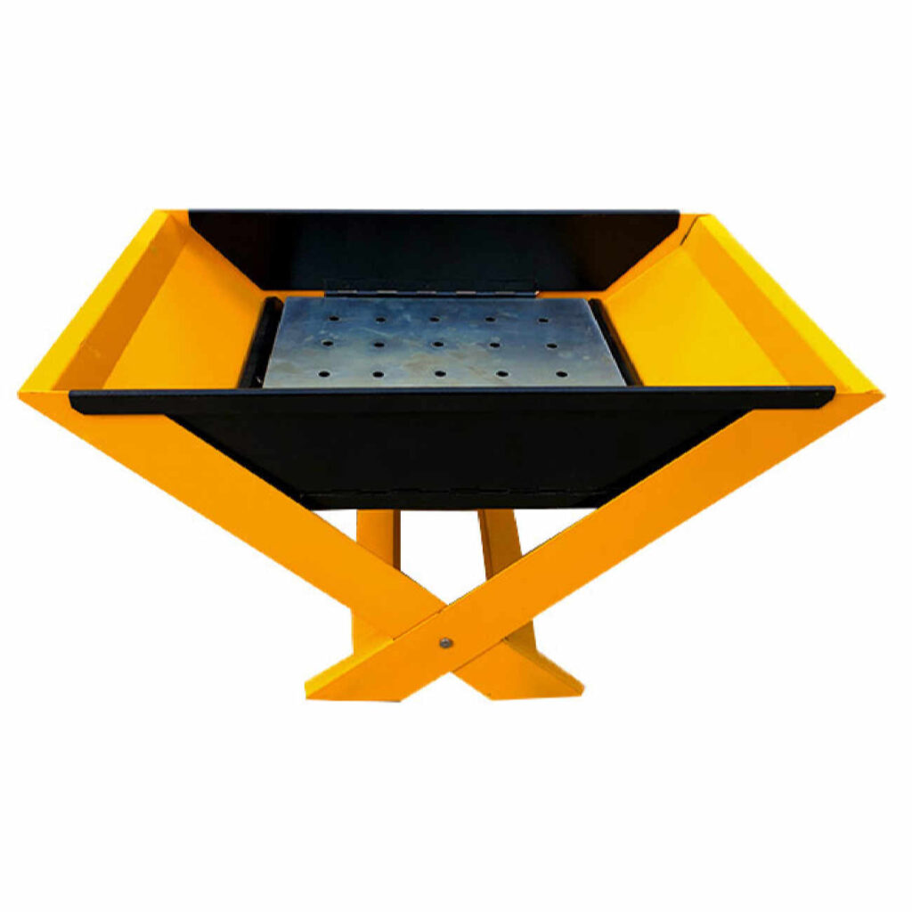 Gril à Charbon de Bois Pliant Barbecue de Table – Facile à Transporter et Peu Encombrant