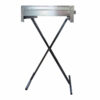 Gril à Charbon de Bois Portable Barbecue de Table avec Base pour la Cuisine en Extérieur