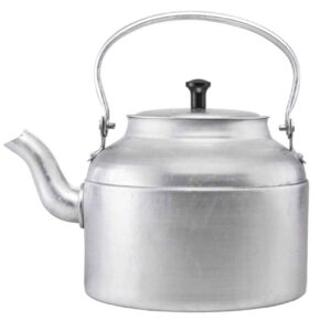 Bouilloire métallique persane durable pour plaque de cuisson et camping modèle Parvin