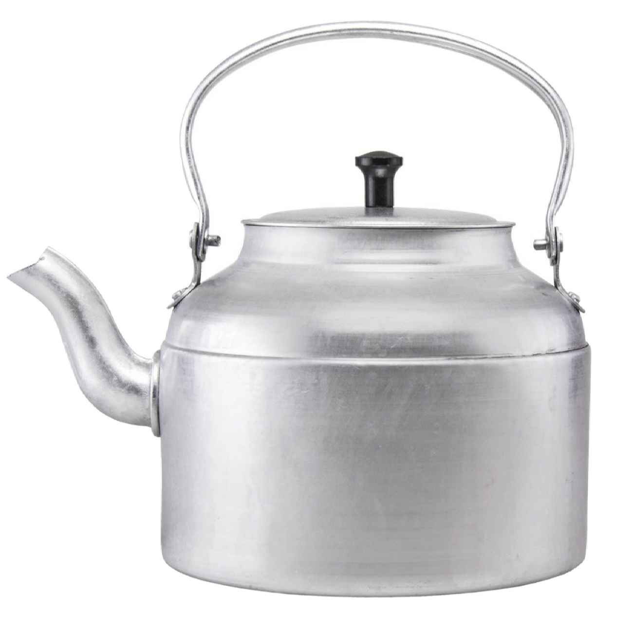 Bouilloire métallique persane durable pour plaque de cuisson et camping modèle Parvin