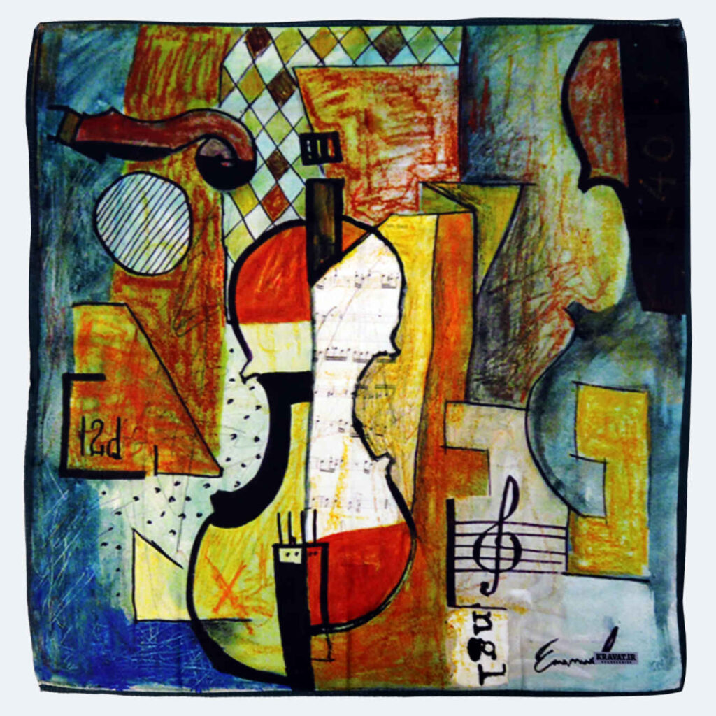 Foulard en soie persane élégant pour femme