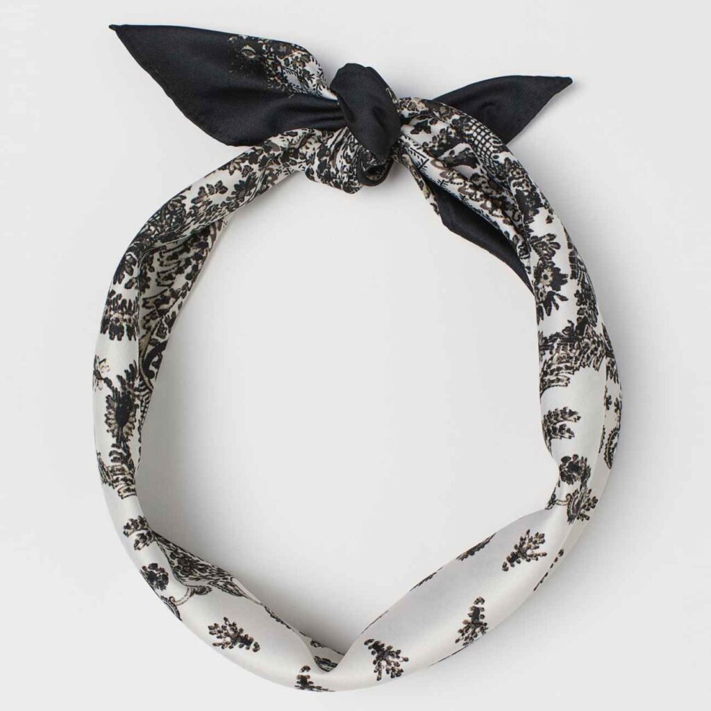 Foulard en soie persane pour femme - Luxe et vibrant