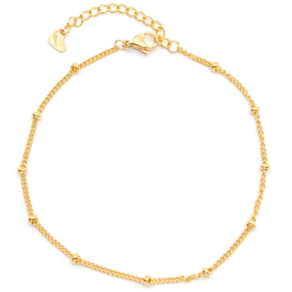 Bracelet Cheville Persan en Acier Durables et Fiables pour Femmes