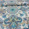Tissu persan orné de motif cachemire classique de style Termeh