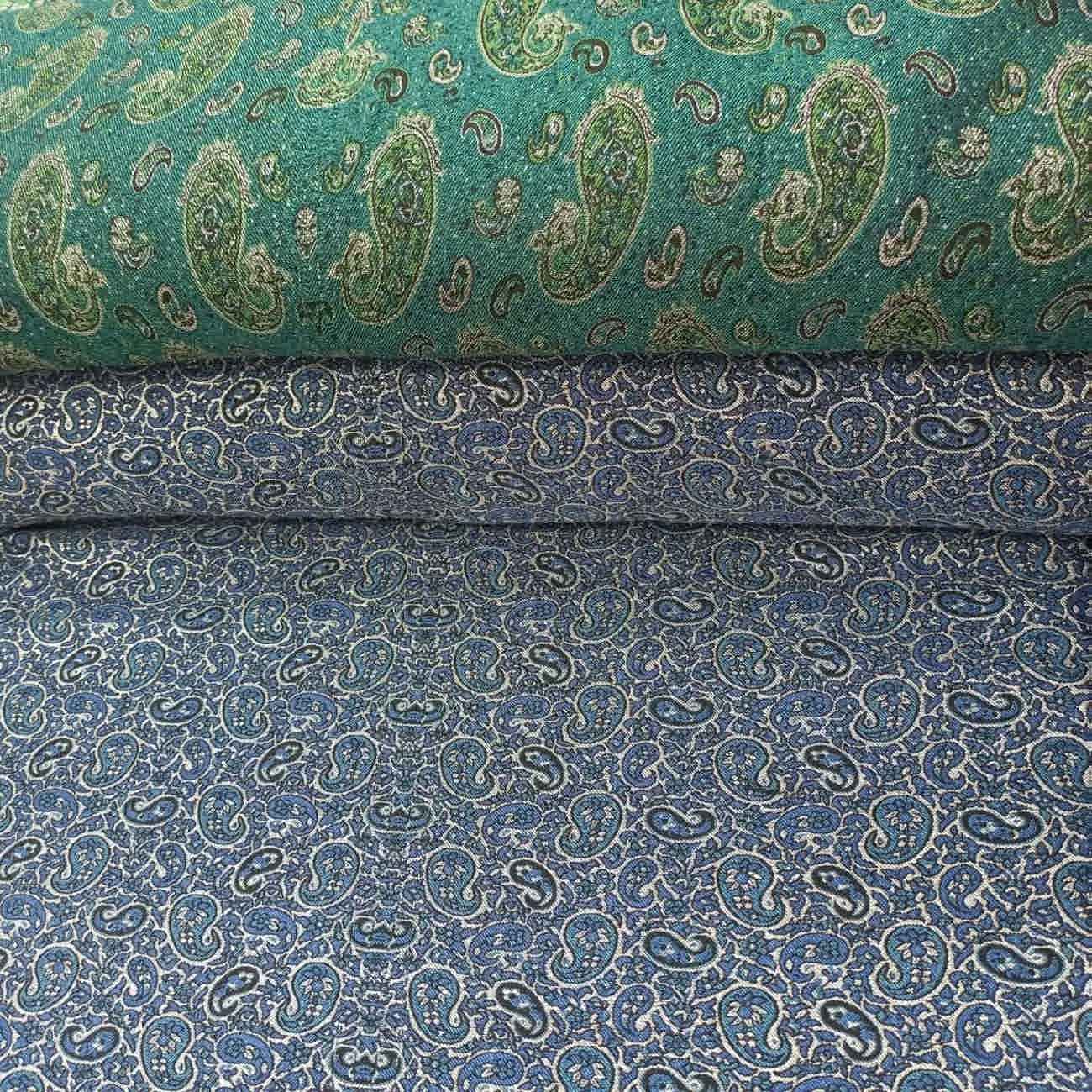Tissu Termeh persan élégant avec motif cachemire