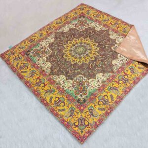 Nappe Persane Termeh avec Design Floral Paisley