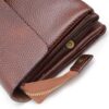Sac à main en cuir persan, luxe et fonctionnalité pour hommes