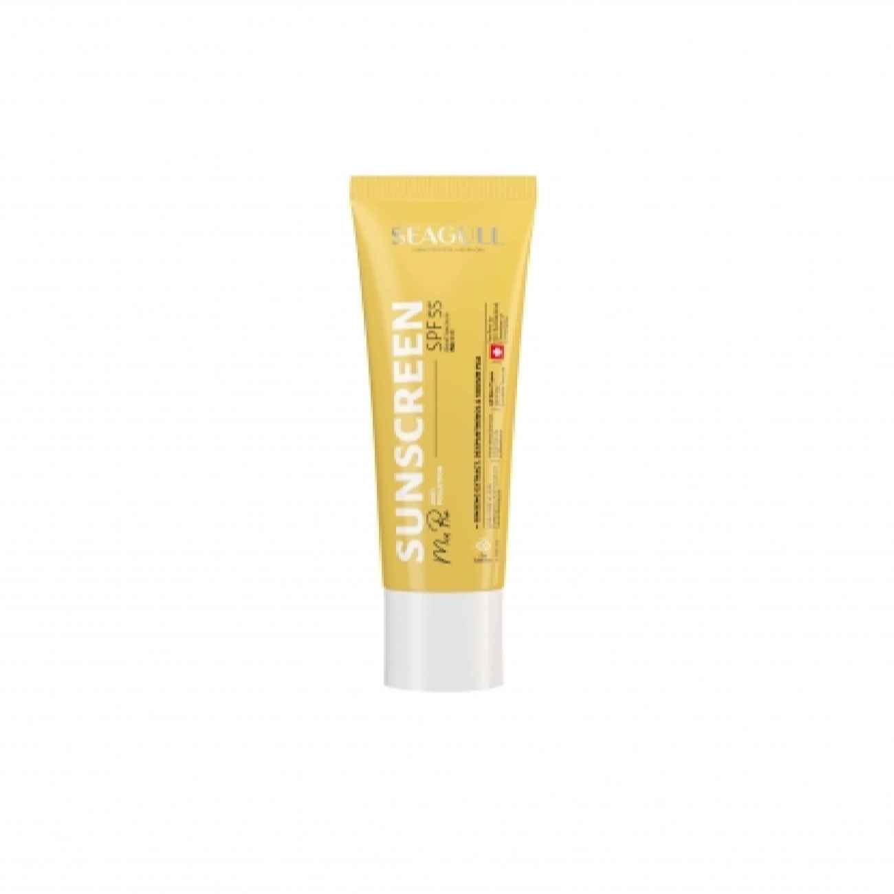 Seagull Pro SPF100 Écran Solaire Incolore Parfait pour Tous Types de Peaux 50 mlypes, 50ml