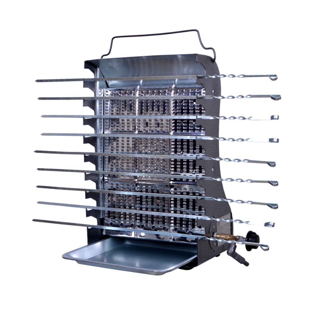 Machine à Grill pour Kebab Verticale Fixée au Mur Sans Fumée