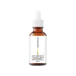 Sérum anti-rides à la vitamine C pour peau sèche à normale par Ginagen 30 ml