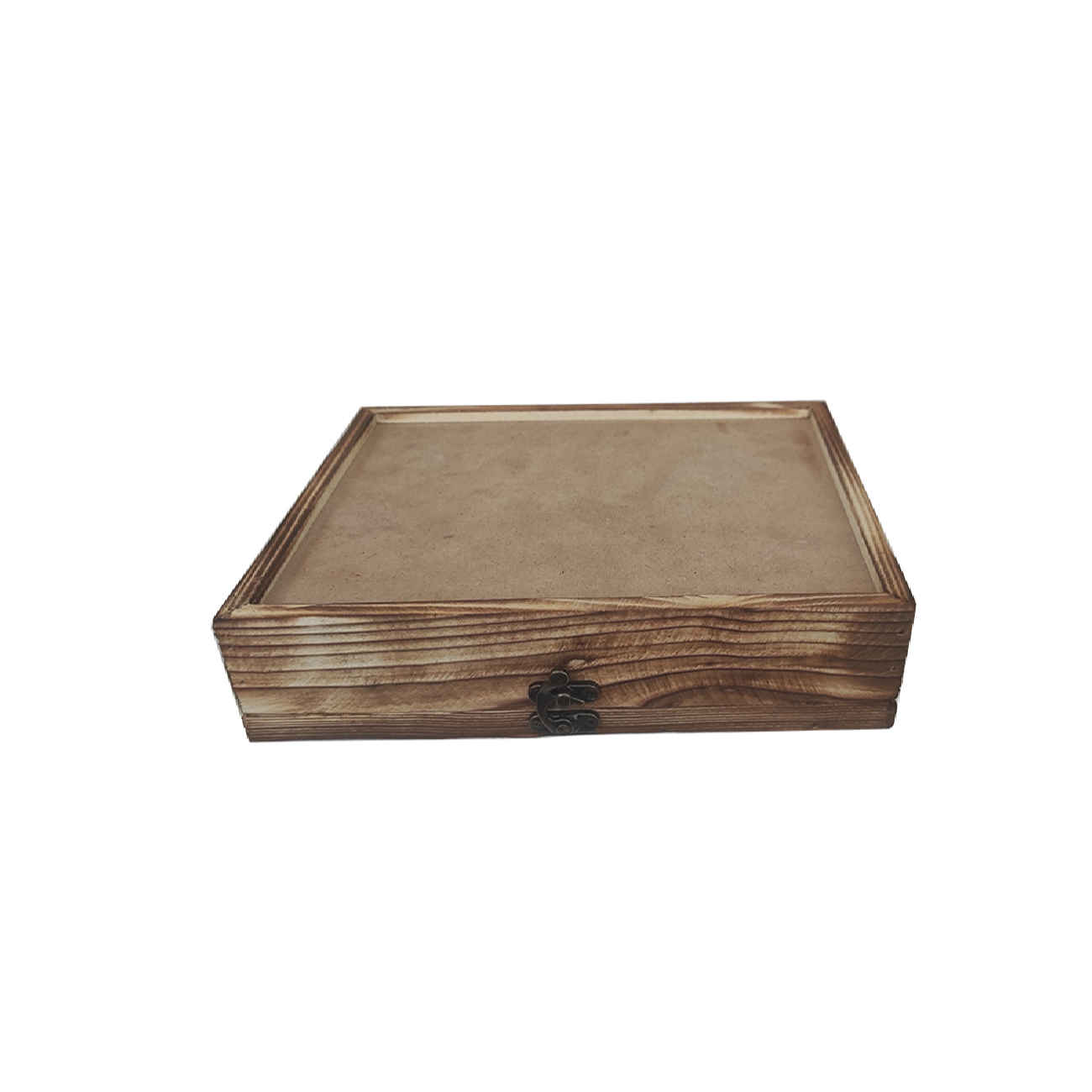 Boîte organisatrice en bois pour sachets de thé avec design classique