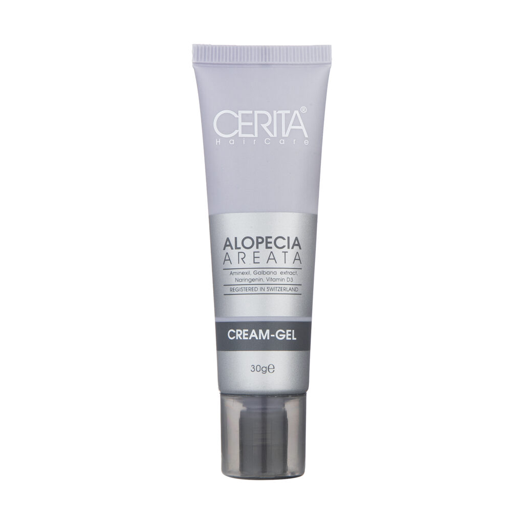Cerita Crème Gel Anti-Chute pour Alopécie Areata, 30g - Traitement Ciblé contre la Calvitie Localisée (x2)