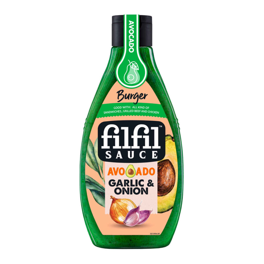 Sauce Ail, Oignon et Avocat Filfil, 325 gr (2x)