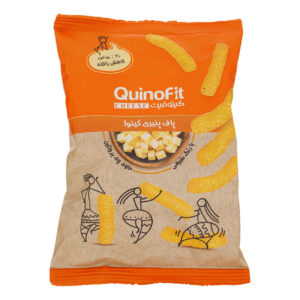 “Snack de Puff Quinoa au Fromage – Réduit en Graisses, Quinofit, 45 g (x10)”