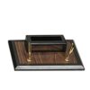 Accessoires organiseur de bureau en bois – 11 pièces