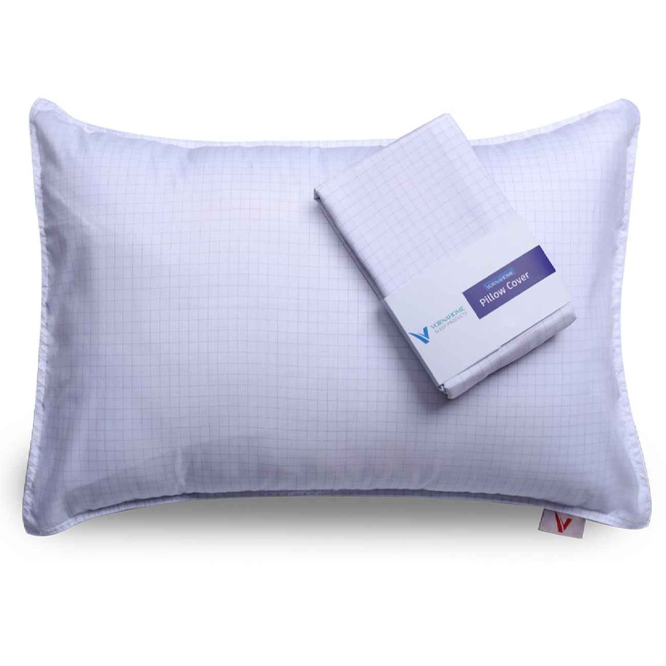 Taie d'oreiller antibactérienne, chic et confortable