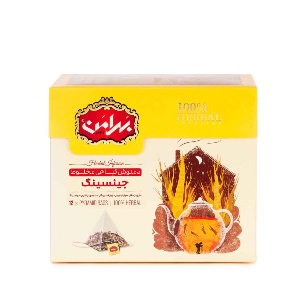 Bahraman Infusion de Ginseng en Sachets (3 paquets)