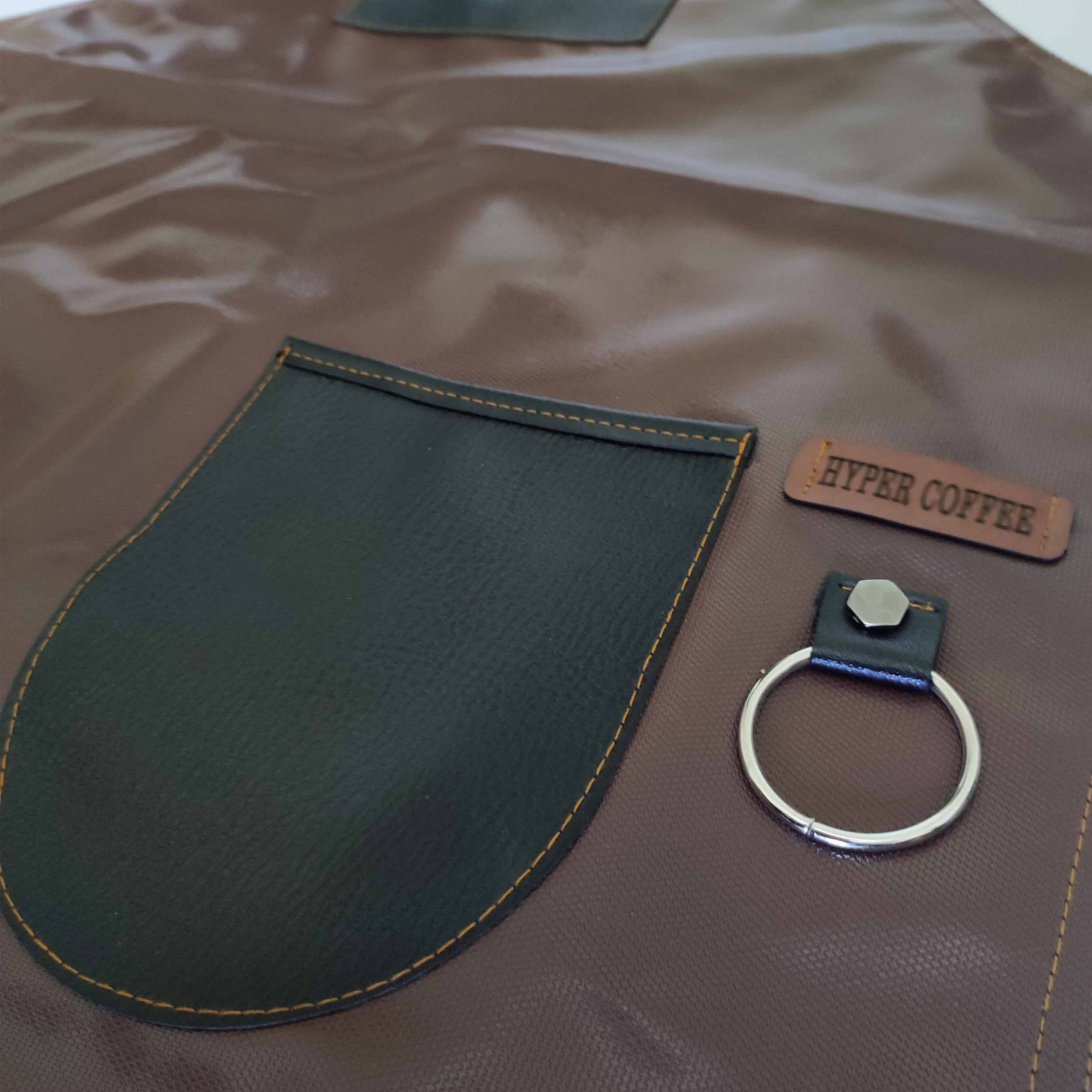 Tablier de barista – Stylé et chic en marron foncé