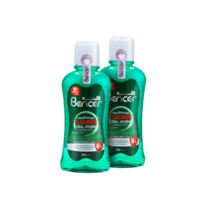 Bencer Fluoride Alcohol-Free Mouthwash – 400 ml ( Pack of 2 )